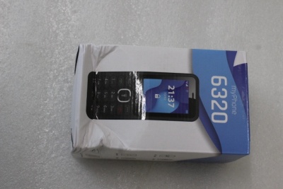 SALE OUT. myPhone 6320 (Black) Dual SIM 2.4" TFT 240x320/32MB/microSD/2G | myPhone 6320 | Black | 2.4 " | TFT | 32 MB | 32 MB | Dual SIM | Main camera resolution 0.3 MP | 100 mAh | DAMAGED PACKAGING