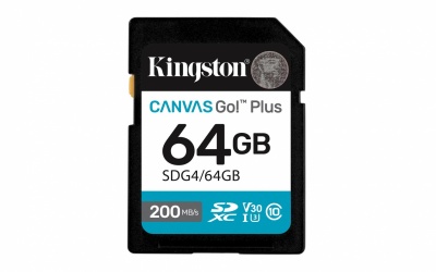 MEMORY SDXC 64GB UHS-I/SDG4/64GB KINGSTON