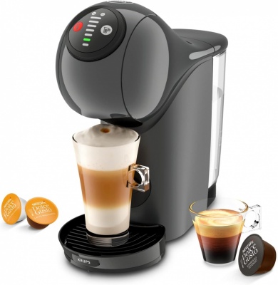 KRUPS kapsulu kafijas automāts ar Nescafe®Dolce Gusto® Genio S, pelēks