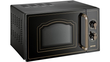 Gorenje | Microwave oven with grill | MO4250CLB | Free standing | 20 L | 700 W | Grill | Black