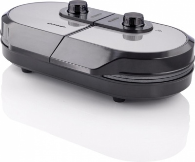 Gorenje | Mini Grill, Waffle plate | WM1400SB | Electric Grill | 1400 W | Diameter 18 cm | Black