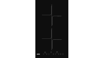 Hob | 3020 XEISP | Simfer Number of burners/cooking zones 2 | Induction | Touch control | Timer | Black