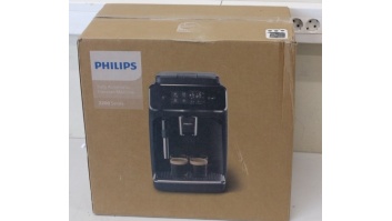 SALE OUT. Philips Coffee Maker | EP2220/10 | Pump pressure 15 bar | Built-in milk frother | Automatic | 1500 W | Black | DAMAGED PACKAGING
