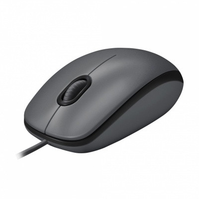 MOUSE USB OPTICAL M100/BLACK 910-006652 LOGITECH