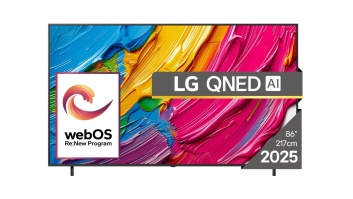 TV Set|LG|86"|4K/Smart|3840x2160|Wireless LAN|Bluetooth|webOS|Black|86QNED80A3A