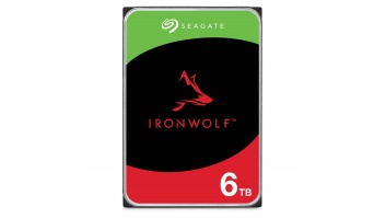 HDD|SEAGATE|IronWolf|6TB|SATA|256 MB|5400 rpm|Discs/Heads 4/8|3,5"|ST6000VN006