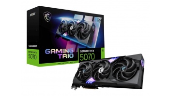 Graphics Card|MSI|NVIDIA GeForce RTX 5070|12 GB|GDDR7|192 bit|PCIE 5.0 16x|Triple slot Fansink|1xHDMI|3xDisplayPort|RTX507012GGAMTRIOOC