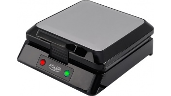 Adler | Waffle maker | AD 3036 | 1500 W | Number of pastry 4 | Belgium | Black