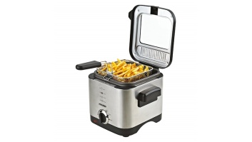 Mesko | Deep Fryer | MS 4910 | Power 900 W | Capacity 1.5 L | Silver