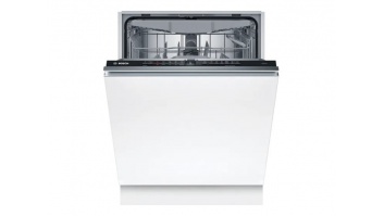 Bosch Dishwasher | SMV2HVX02E | Built-in | Width 59.8 cm | Number of place settings 14 | Number of programs 5 | Energy efficiency class D | Display | AquaStop function | Black