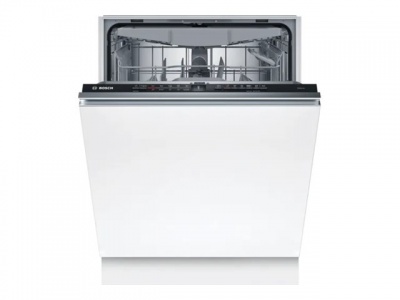 Bosch Dishwasher | SMV2HVX02E | Built-in | Width 59.8 cm | Number of place settings 14 | Number of programs 5 | Energy efficiency class D | Display | AquaStop function | Black