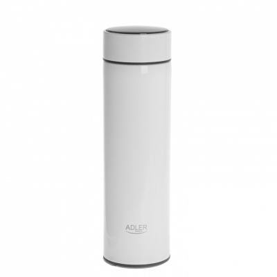 Adler | Thermal Flask | AD 4506w | Material Stainless steel/Silicone | White