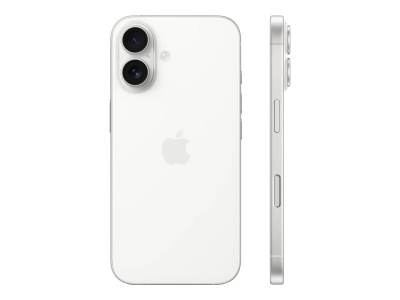 Apple | iPhone 16 | White | 6.1 " | 2556 x 1179 pixels | OLED | A18 | Internal RAM 8 GB | 128 GB | Dual SIM | Nano SIM | 5G | Main camera resolution 48 MP | iOS 18 | Secondary camera resolution 12 MP