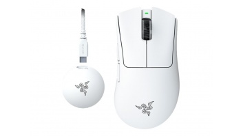 Razer DeathAdder V4 Pro Gaming mouse, White | Razer