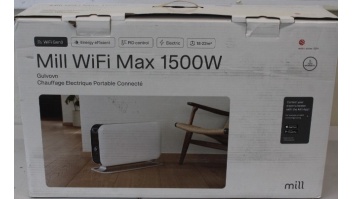 SALE OUT. Mill Portable Heater | CO1500MAXWIFI3 | Convection Heater | 1500 W | Suitable for rooms up to 14-18 m² | White | DEMO | IPX4
