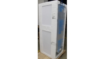 SALE OUT. BEKO Refrigerator | B3RCNA344HW1 | Energy efficiency class E | Free standing | Combi | Height 179.6 cm | No Frost system | Fridge net capacity 209 L | Freezer net capacity 92 L | Display | 37 dB | White | DAMAGED PACKAGING