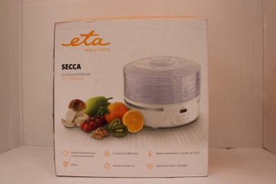 SALE OUT. ETA Fruit Dryer | ETA730190000 Secca | Power 380 W | Number of trays 5 | Integrated timer | White | DEMO
