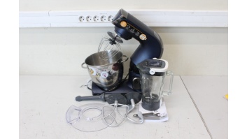 SALE OUT. ETA Kitchen machine | Gratus EVO Elegance 102890125 | 1500 W | Number of speeds 8 | Bowl capacity 3.5 L | Blue | DEMO, USED