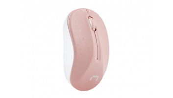 Natec Mouse, Toucan, Wireless, 1600 DPI, Optical, Pink-White | Natec | Mouse | Optical | Wireless | Pink/White