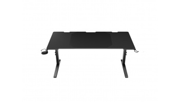 Genesis | Modular Gaming Desk | Holm 160 RGB | Anthracite Black
