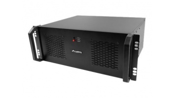 Lanberg | Rackmount server chassis lanberg ATX 350/10 19"/4U | Black