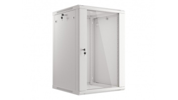 Lanberg | Rack cabinet 19" wall-mount 18U/600x600 (flat pack) | WF01-6618-10S | Grey