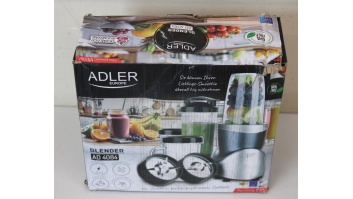 SALE OUT. Adler Blender Smoothie Set | AD 4084 | Tabletop | 1200 W | Jar material BPA-Free | Jar capacity 0.3+0.5+0.5+0.7 L | Ice crushing | Stainless Steel | DAMAGED PACKAGING, SCRATCHED ON THE CUPS