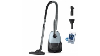 Vacuum Cleaner|PHILIPS|Input power 800 W|Dust capacity 3 L|Cylinder vacuum|Cleaning type Dry|Dust container Dust bag|Colour Blue|XD1142/10
