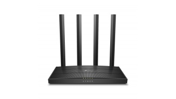 Wireless Router|TP-LINK|Wireless Router|1200 Mbps|Wi-Fi 5|1 WAN|4x10/100/1000M|Number of antennas 4|ARCHERC6