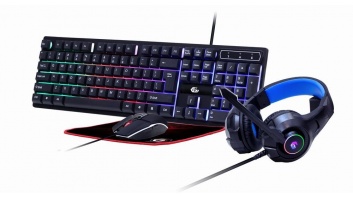 KEYBOARD USB GAMING KIT ENG/GHOST GGS-UMGL4-02 GEMBIRD