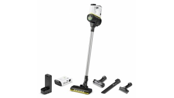 Vacuum Cleaner|KARCHER|Cordless vacuum cleaner VC 6 Cordless ourFamily Battery Plus|Upright/Cordless/Bagless|Capacity 0.8 l|Noise 78 dB|White|Weight 2.6 kg|1.198-677.0