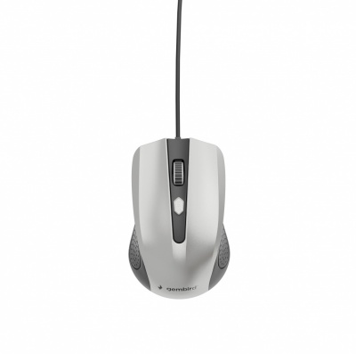 MOUSE USB OPTICAL BLACK/SILVER/MUS-4B-01-BS GEMBIRD