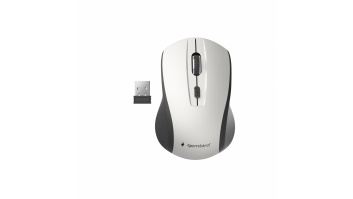 MOUSE USB OPTICAL WRL BLACK/SILVER MUSW-4B-02-BS GEMBIRD
