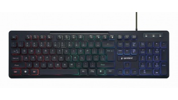 KEYBOARD MULTIMEDIA USB ENG/BLACK KB-UML-02 GEMBIRD