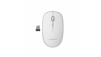 MOUSE USB OPTICAL WRL/WHITE MUSW-4B-01-W GEMBIRD
