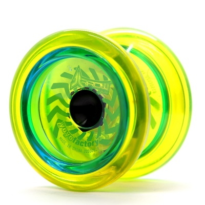YoYoFactory YO-YO AROW rotaļlieta iesācējiem,  dzeltens