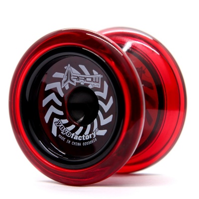 YoYoFactory YO-YO AROW rotaļlieta iesācējiem,  sarkans