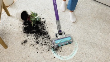 Shark PowerDetect Cordless Pet, bezvadu putekļu sūcējs, pelēka/lillā