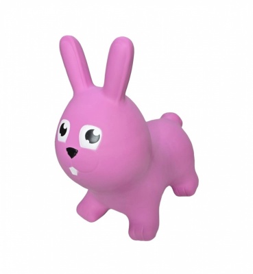 Gerardo's Toys lēkāšanas rotaļlieta, zaķis, rozā
