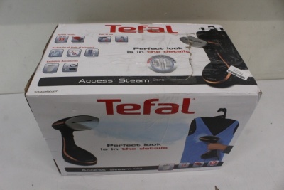 SALE OUT. TEFAL | Steamer | DT9100E0 | Handheld | 1600 W | 0.2 L | 30 g/min | Black | DAMAGED PACKAGING, SCRATCHED ON TOP