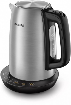 Philips | Kettle | HD9359/90 | Electric | 2200 W | 1.7 L | Plastic/Stainless Steel | 360° rotational base | Grey