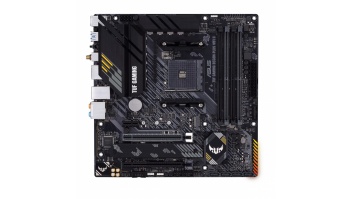Asus | TUF GAMING B550M-PLUS WIFI II | Processor family AMD | Processor socket AM4 | DDR4 | Memory slots 4 | Chipset B550 | microATX