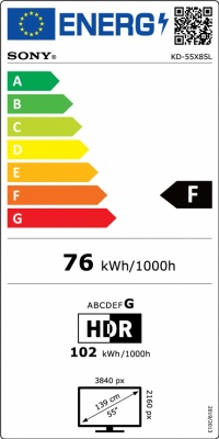 Sony KD55X85L 55" (139cm) 4K Ultra HD Smart Google Full Array LED TV | Sony | TV | KD55X85L | 55" (139cm) | Smart TV | Android | 4K UHD | Black