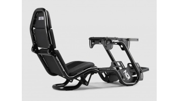 Next Level Racing | Steel | Racing Simulator Cockpit | F-GT Pro Formula and GT Grey Edition | Grey