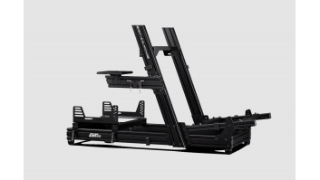 Next Level Racing | Aluminum; Carbon Steel | Racing Simulator Cockpit | GTElite Wheel Plate Edition | Black