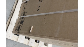 SALE OUT. Gorenje Refrigerator | N619EAXL4 | Energy efficiency class E | Free standing | Combi | Height 186 cm | No Frost system | Fridge net capacity 207 L | Freezer net capacity 97 L | Display | 39 dB | Grey | DAMAGED PACKAGING, DENT ON BACK, DENTED TOP