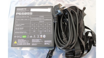 SALE OUT. Gigabyte PSU | GP-P650SS GEU1 | 650 W | REFURBISHED, WITHOUT ORIGINAL PACKAGING, MANUAL AND ACCESSORIES