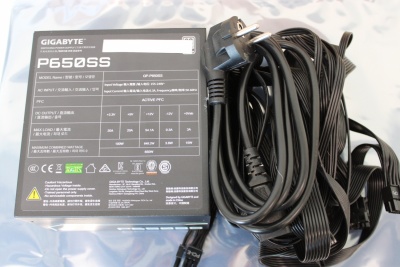 SALE OUT. Gigabyte PSU | GP-P650SS GEU1 | 650 W | REFURBISHED, WITHOUT ORIGINAL PACKAGING, MANUAL AND ACCESSORIES