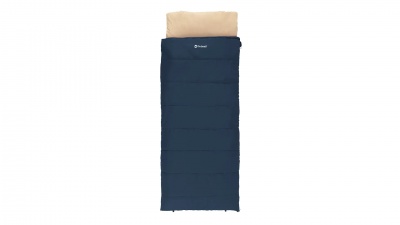Outwell Contour Lux Deep Blue Sleeping Bag - Left zipper