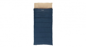 Outwell Contour Lux XL Deep Blue Sleeping Bag - Left zipper